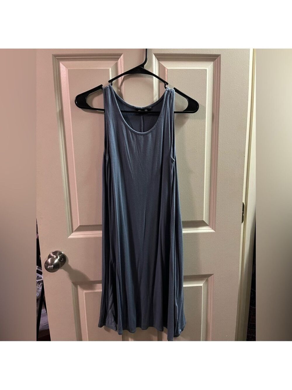 Express Blue Sleeveless Lightweight Dress
